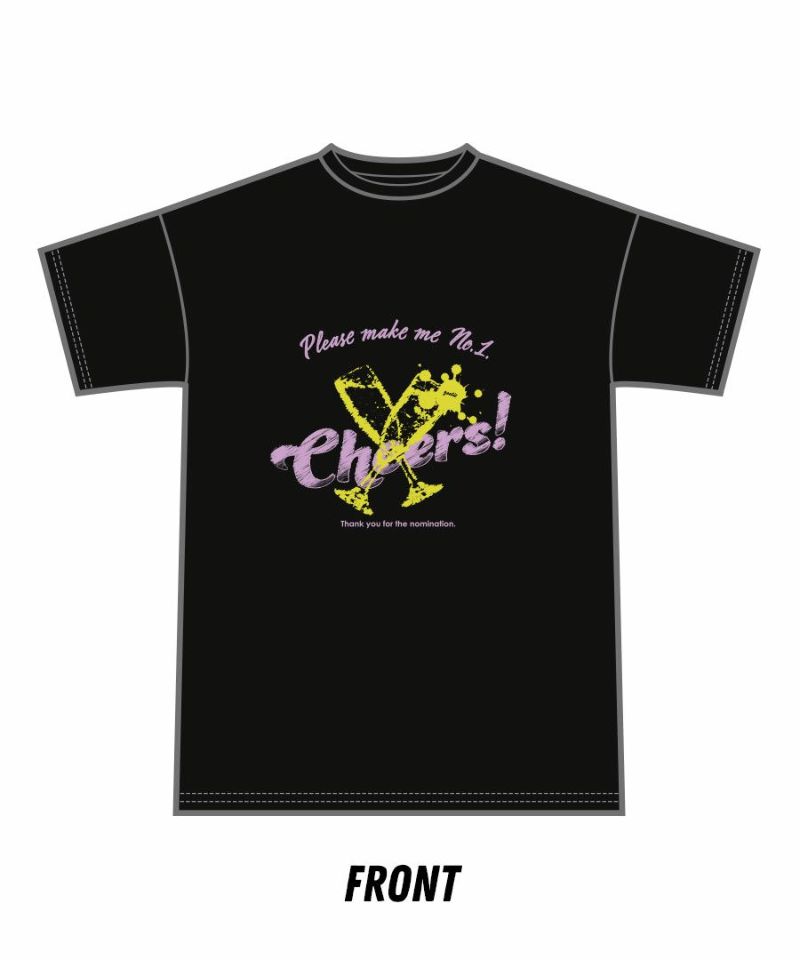 にじさんじ デザインTシャツ 不破湊/Cheers! Lサイズ【返品交換不可