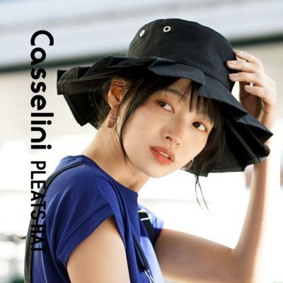 casselini（キャセリーニ）：プリーツハット | イーザッカマニアストアーズ