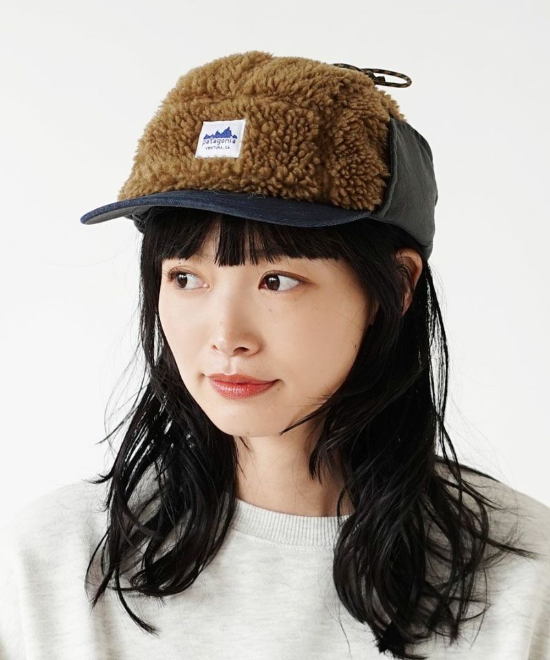 patagonia(パタゴニア):Range Earflap CAP PenguinSquawkNatural Sサイズ