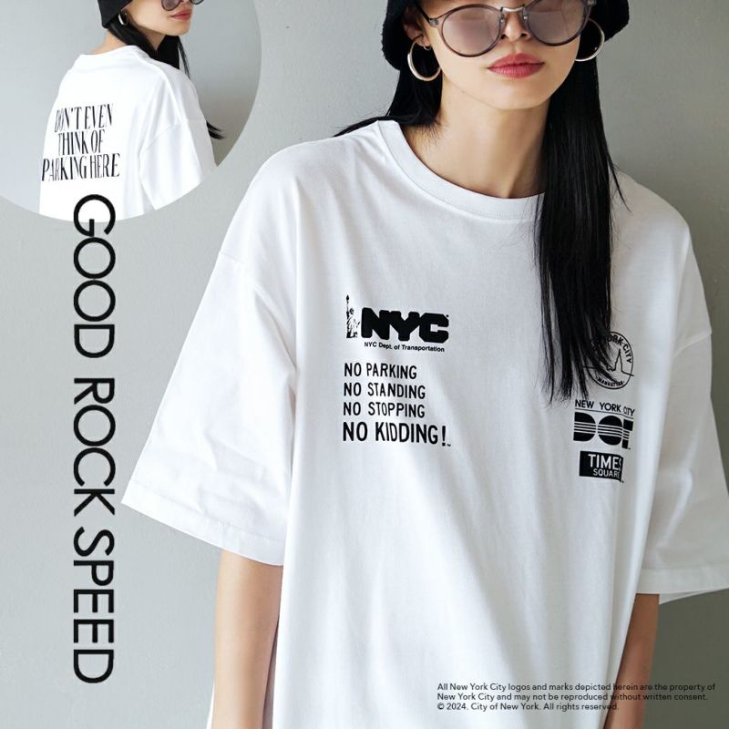 GOOD ROCK SPEED（グッドロックスピード）：NYC Tシャツ ［WHITE］【メール便可22】 | イーザッカマニアストアーズ